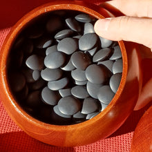 Load image into Gallery viewer, Size 28 Slate and Shell set - XL Mahogany Go Bowls - Snow - #C135