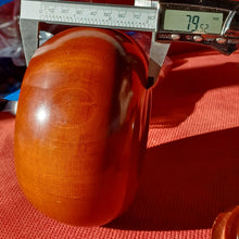 Load image into Gallery viewer, Size 28 Slate and Shell set - XL Mahogany Go Bowls - Snow - #C135
