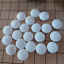 Load image into Gallery viewer, #C162 - Size 20 Go Stones and Go Bowls Set - Medium Chestnut - Japanese Clamshell