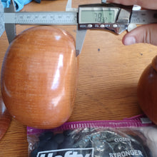 Load image into Gallery viewer, #C168 - Size 31 Slate and Shell Go Stones and Go Bowls Set - Moon - Keyaki / Zelkova