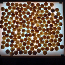 Load image into Gallery viewer, #C169 - Size 20 Go Stones and Go Bowls Set - Ash - Japanese Clamshell