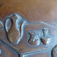 Load image into Gallery viewer, #C177 - Large Copper Incense Burner with Go depiction - Eternals - Temple Brazier - Ash - Accessory