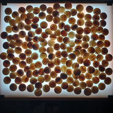 Load image into Gallery viewer, #C179 Size 15 Go Stones and Go Bowls Set - Medium - Honinbo Style - Slate & Japanese Clamshell