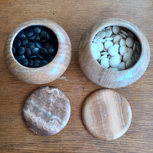 Load image into Gallery viewer, #C181 - Size 25 Go Stones and Go Bowls Set - Repaired Marble - Resin