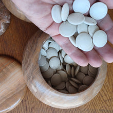 Load image into Gallery viewer, #C181 - Size 25 Go Stones and Go Bowls Set - Repaired Marble - Resin