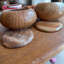 Load image into Gallery viewer, #C181 - Size 25 Go Stones and Go Bowls Set - Repaired Marble - Resin