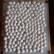 Load image into Gallery viewer, #C189 - Size 32 Slate and Shell Go Stones and Go Bowls Set - Moon - Keyaki