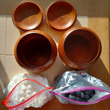 Load image into Gallery viewer, #C190 - Size 30/31 Slate and Shell Go Stones and Go Bowls Set - Utility - Keyaki