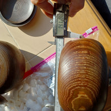 Load image into Gallery viewer, #C191 - Size 31/32 Slate and Shell Go Stones and Go Bowls Set - Mix - Chestnut