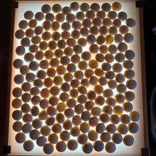 Load image into Gallery viewer, #C192 - Size 31/32 Slate and Shell Go Stones and Go Bowls Set - Suwabute - Chestnut