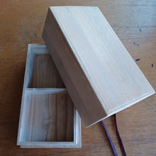 Load image into Gallery viewer, #C194 - XL Paulownia storage box for Go Bowls - Accessory
