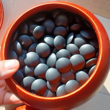 Load image into Gallery viewer, #C212 - Size 34 Go Stones (glass) and Go Bowls Set