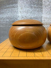 Load image into Gallery viewer, CLEARANCE - #139511 - 13cm Floor Board Set - Kaya - Size 36 Slate & Shell - Mulberry / Keyaki Bowls - Free Airmail Shipping
