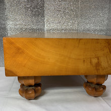 Load image into Gallery viewer, CLEARANCE - #139511 - 13cm Floor Board Set - Kaya - Size 36 Slate & Shell - Mulberry / Keyaki Bowls - Free Airmail Shipping