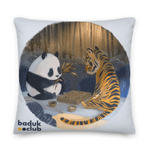 Load image into Gallery viewer, Semeai Tsumego / Baduk Animals Pillow