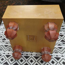 Load image into Gallery viewer, #J183469 - 14.5cm Floor Board Set - Slate & Shell - Matsu Board - Keyaki Bowls - Free FedEx Shipping