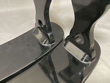 Load image into Gallery viewer, #J179430 - Lacquered Armrests (2) for Floor Boards - Gold and Black  - Accessory