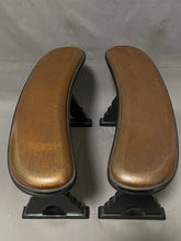 Load image into Gallery viewer, #J179430 - Lacquered Armrests (2) for Floor Boards - Gold and Black  - Accessory