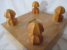 Load image into Gallery viewer, 18cm Floor Board - Shin-kaya - Shihou-masa Cut - Paulownia Lid - Cloth Cover - Free Airmail Shipping - #127633