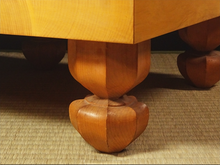 Load image into Gallery viewer, 14.3cm Floor Board - Kaya - Honkei - Brocade Cloth - Paulownia Lid - Free Airmail Shipping - #129450