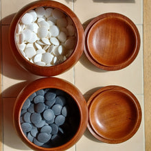 Load image into Gallery viewer, #C285 - Size 22 Slate &amp; Clamshell Set - XL Keyaki Bowls