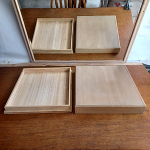 #C289 - 6cm Table Board - Kaya - Paulownia Box