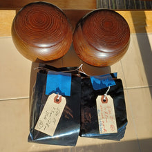 Load image into Gallery viewer, #C304 - Size 25 Go Stones and Go Bowls Set - Slate &amp; Shell - Chestnut