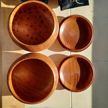 Load image into Gallery viewer, #C305 - Size 37 Slate &amp; Shell Set - XL Keyaki bowls