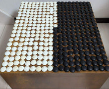 Load image into Gallery viewer, #J8342220 - 18cm Floor Board Set - Shinkaya - Tenchi-masa Cut - Slate &amp; Shell - Quince Bowls - Free Airmail Shipping from Japan