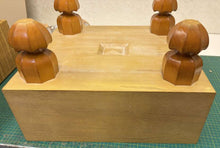 Загрузите изображение в средство просмотра галереи, #J8593931 - 17cm Floor Board Set - Shinkaya - Shihou-masa Cut - Slate &amp; Shell - Cherry Bowls - Free Airmail Shipping from Japan