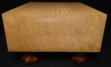 Загрузите изображение в средство просмотра галереи, #J6261303 - 17.5cm Floor Board Set - Shinkaya - Tenchi-masa Cut - Slate &amp; Shell - Keyaki Bowls - Free FedEx Shipping
