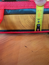 Load image into Gallery viewer, Backpack Tote for Go Board &amp; Bowls (Black &amp; Red)