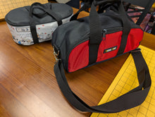 Load image into Gallery viewer, Shoulder Tote for Go Bowls (Red &amp; Black)