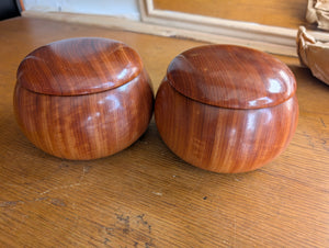 #C447 - Size 36+ Go Stones and Go Bowls Set - Slate & Shell - Moon/Snow - Quince/Cherry