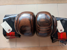 Load image into Gallery viewer, #C452 - Size 25 Go Stones (Slate &amp; Shell) and Go Bowls (Ebony) Set