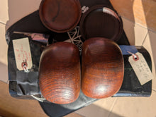 Load image into Gallery viewer, #C461 - Size 18 Slate &amp; Shell Set - Japanese Clamshell - Vintage Bowls