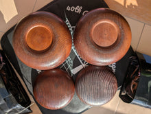 Load image into Gallery viewer, #C461 - Size 18 Slate &amp; Shell Set - Japanese Clamshell - Vintage Bowls