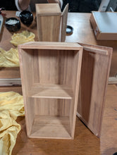 Load image into Gallery viewer, #C463 - Size 25 Go Stones (Slate &amp; Shell) and Go Bowls (Ebony) Set - Paulownia Box