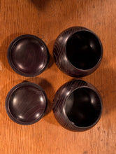 Load image into Gallery viewer, #C465 - Size 32 Slate and Shell Go Stones and Go Bowls Set