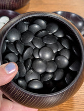 Load image into Gallery viewer, #C465 - Size 32 Slate and Shell Go Stones and Go Bowls Set