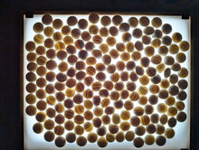 Load image into Gallery viewer, #C465 - Size 32 Slate and Shell Go Stones and Go Bowls Set