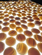 Load image into Gallery viewer, #C465 - Size 32 Slate and Shell Go Stones and Go Bowls Set