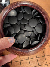 Load image into Gallery viewer, #C470 - Size 22 Go Stones (Japanese Clamshell) - Go Bowls (Mulberry) - Folding Board - Set
