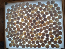 Load image into Gallery viewer, #C470 - Size 22 Go Stones (Japanese Clamshell) - Go Bowls (Mulberry) - Folding Board - Set