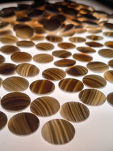 Load image into Gallery viewer, #C475 - Size 18 Slate &amp; Shell Set - Japanese Clamshell - Rosewood Bowls