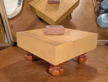 Load image into Gallery viewer, #C482 - Shogi Set - Vintage Floor Board and pieces