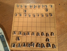 Load image into Gallery viewer, #C482 - Shogi Set - Vintage Floor Board and pieces