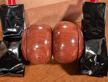 Load image into Gallery viewer, #C487 - Size 32 Go Stones (Slate &amp; Shell) and Go Bowls (Quince) Set - Original Box