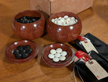 Load image into Gallery viewer, #C487 - Size 32 Go Stones (Slate &amp; Shell) and Go Bowls (Quince) Set - Original Box
