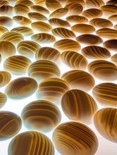 Load image into Gallery viewer, #C487 - Size 32 Go Stones (Slate &amp; Shell) and Go Bowls (Quince) Set - Original Box